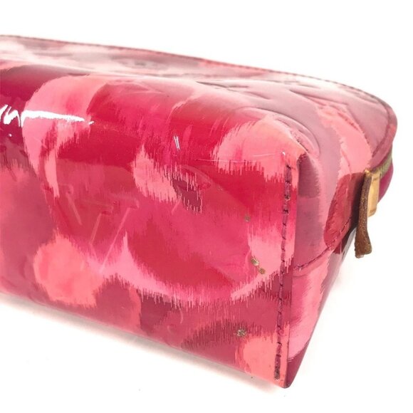 LOUIS VUITTON M90045 MonogramVernis Pochette-cosmetics-Ikat Cosmetic Pouch - Picture 14 of 14